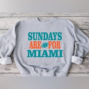 Sundays Are For Miami Crewneck